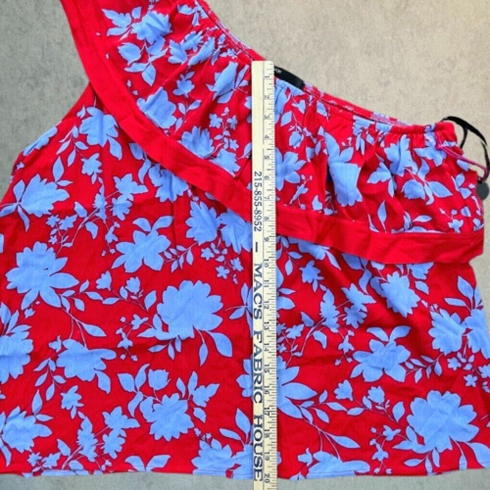 Gibson One Shoulder Ruffle Top Womens Size 1X - Picture 11 of 12
